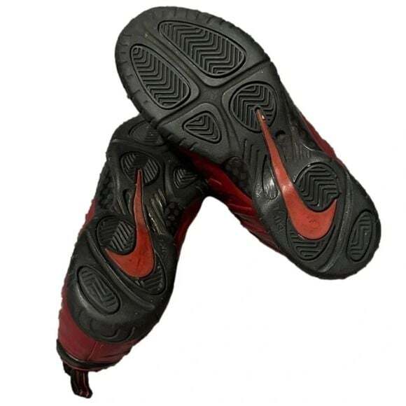 Nike Air Foamposite Pro University Red Youth Size 3Y - Picture 5 of 8